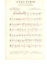 download the accordion score C'est Paris (Chant : Tino Rossi) (Valse Chantée) in PDF format
