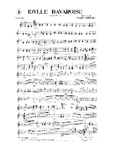 télécharger la partition d'accordéon Idylle Bavaroise (Valse) au format PDF