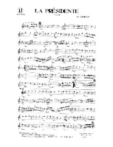 download the accordion score La Présidente (Valse) in PDF format
