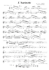 télécharger la partition d'accordéon L'Aurinette (Valse Swing) au format PDF