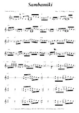 download the accordion score Sambamiki in PDF format