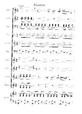 télécharger la partition d'accordéon Kasachok (Conductor) au format PDF