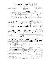 télécharger la partition d'accordéon Tango Musette au format PDF