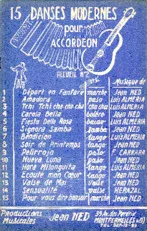 télécharger la partition d'accordéon Recueil 15 Danses Modernes pour Accordéon (Recueil n°2) au format PDF