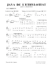 descargar la partitura para acordeón Java de l'éthylotest (Java chantée) en formato PDF