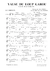 download the accordion score Valse du loup garou (Valse d'Auvergne) in PDF format