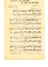 download the accordion score Adieu la fleur de ma jeunesse (Valse Chantée) in PDF format
