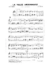 descargar la partitura para acordeón La valse ardennaise en formato PDF