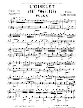 télécharger la partition d'accordéon L'Oiselet (Het Vogeltje) (Polka) au format PDF