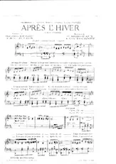download the accordion score Après l'hiver (Tango Chanté) in PDF format