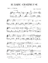 descargar la partitura para acordeón Aubade charmeuse (Valse) en formato PDF