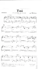 télécharger la partition d'accordéon Toi (Toi qui me fais rêver) (Tango) au format PDF