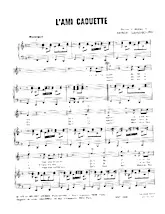 download the accordion score L'ami caouette in PDF format