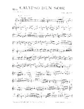 scarica la spartito per fisarmonica Calypso d'un soir in formato PDF
