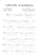 télécharger la partition d'accordéon Carillons d'Auvergne au format PDF