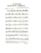 download the accordion score A veces llegan cartas in PDF format