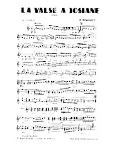 scarica la spartito per fisarmonica La valse à Josiane in formato PDF