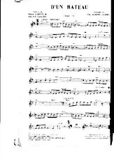 download the accordion score D'un bateau (Tango Habanera) in PDF format