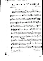 télécharger la partition d'accordéon Le moulin de Magali (Tango Habanera) au format PDF