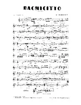 scarica la spartito per fisarmonica Bachicitto (Rumba) in formato PDF