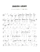 descargar la partitura para acordeón Skoda lasky (Beer Barrel Polka) en formato PDF