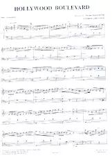 descargar la partitura para acordeón Hollywood Boulevard en formato PDF