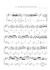 télécharger la partition d'accordéon La marche de radetzki (Arrangement Dimitri Saussard) au format PDF