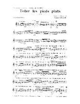télécharger la partition d'accordéon Totor les pieds plats (Java) (Orchestration Complète) au format PDF