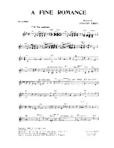 descargar la partitura para acordeón A fine romance (Fox) en formato PDF