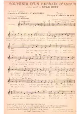 scarica la spartito per fisarmonica Star Dust (Souvenir d'un refrain d'amour) in formato PDF