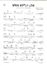 télécharger la partition d'accordéon Parle plus bas (Speak softly love) (Movie themes the godfather) (Partie Saxophone sib)  au format PDF