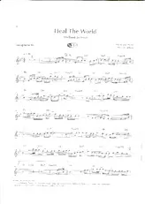 download the accordion score Heal The World (Partie Saxophone sib) in PDF format