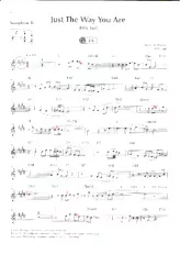 download the accordion score Just the Way You Are (Partie Saxophone sib) in PDF format