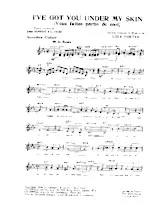 download the accordion score I've got under my skin (Vous faites partie de moi) (Boléro) in PDF format