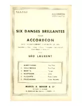 scarica la spartito per fisarmonica Recueil six danses brillantes pour Accordéon in formato PDF
