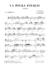 télécharger la partition d'accordéon La polka folklo au format PDF