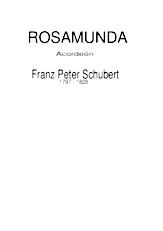 descargar la partitura para acordeón Rosamunda en formato PDF