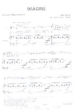 télécharger la partition d'accordéon Imagine (Arrangement B C Turner) (Piano conducteur) au format PDF