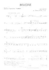 télécharger la partition d'accordéon Imagine (Arrangement B C Turner) (4ème accordéon) au format PDF