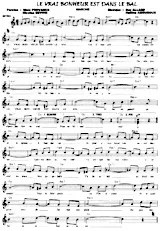 download the accordion score Le vrai bonheur est dans le bal (Marche) in PDF format