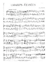 download the accordion score Champs Elysées (Marche) in PDF format