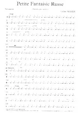 download the accordion score Petite fantaisie russe (Russian little fantasy) (Tambourin) in PDF format