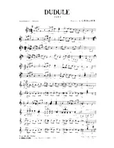 descargar la partitura para acordeón Dudule (Java) en formato PDF