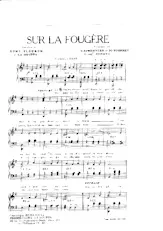 scarica la spartito per fisarmonica Sur la fougère (Valse) in formato PDF