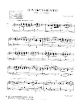 download the accordion score Divertimento in PDF format