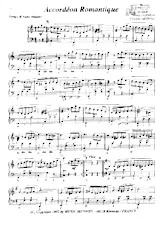 descargar la partitura para acordeón Accordéon Romantique (Valse Musette) en formato PDF