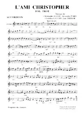 télécharger la partition d'accordéon L'ami Christopher (Fox Trot) au format PDF