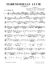 descargar la partitura para acordeón Mademoiselle Lucie (Madison) en formato PDF