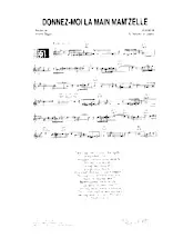 download the accordion score Donnez moi la main mam'zelle in PDF format