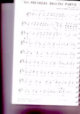 descargar la partitura para acordeón Ma première biguine partie en formato PDF